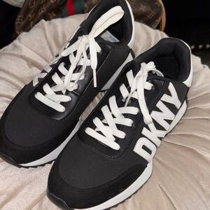 DKNY Men's Monochrome Lace-Up Sneakers